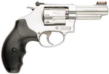 Smith & Wesson Revolver Pistol 63 22 Long Rifle 3" Barrel 8 Round Satin Stainless Steel Front FOS / Adjustable Rear Sight 162634